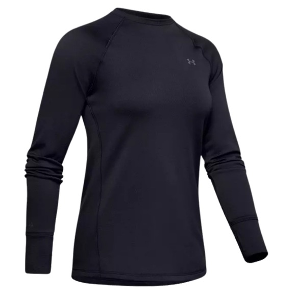 UNDER ARMOUR • Women's UA Base 3.0 Crew Top Workout Shirt - Picture 5 of 7